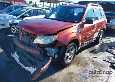 2011 Subaru Forester 2.5X из США, поврежденный, VIN JF2SHABC1BG705514